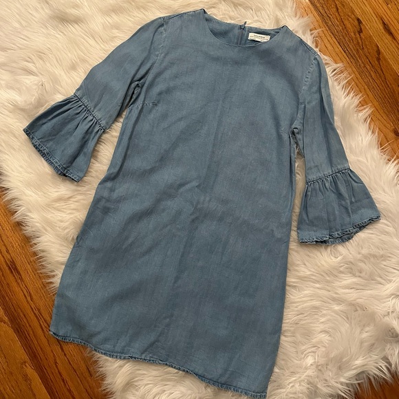 Zara Chambray Dress - Picture 3 of 5